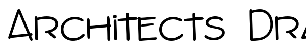 Architects Draft font preview
